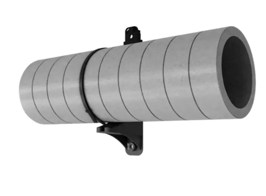 Détail d'une installation de réseau primaire en rigide