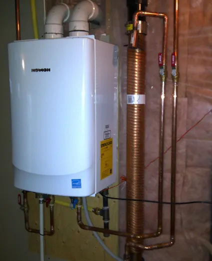 Échangeur eaux grises vertical