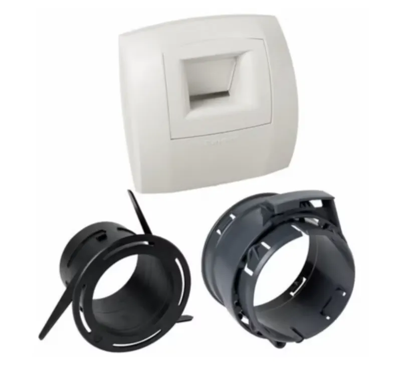 Installation professionnelle d'une manchette de raccordement en cloison