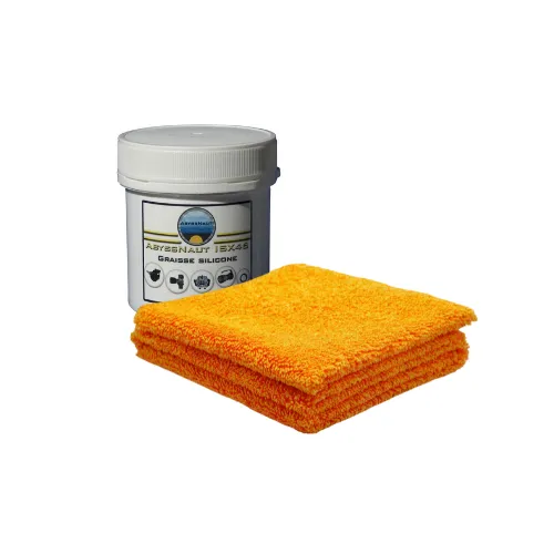 Microfibre et graisse silicone
