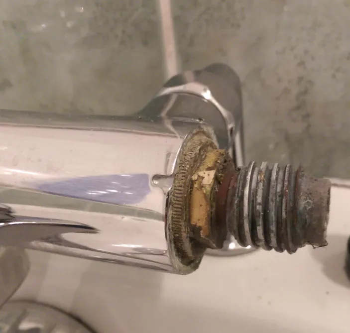 Cartouche thermostatique entartrée