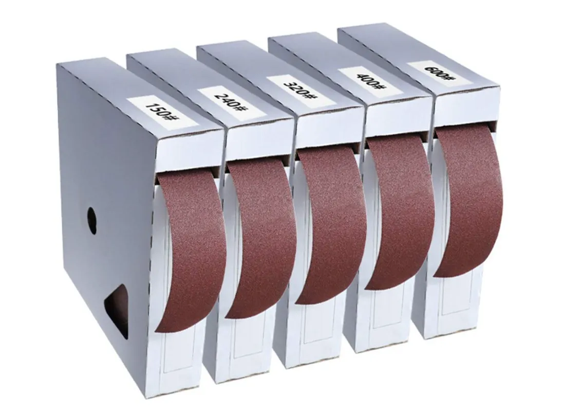 Toile émeri et écouvillon