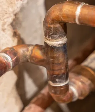 Érosion cuivre vitesse